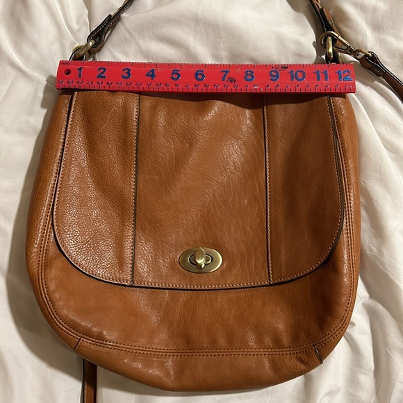 Brown Learher Crossbody/Satchel - Picture 7 of 9